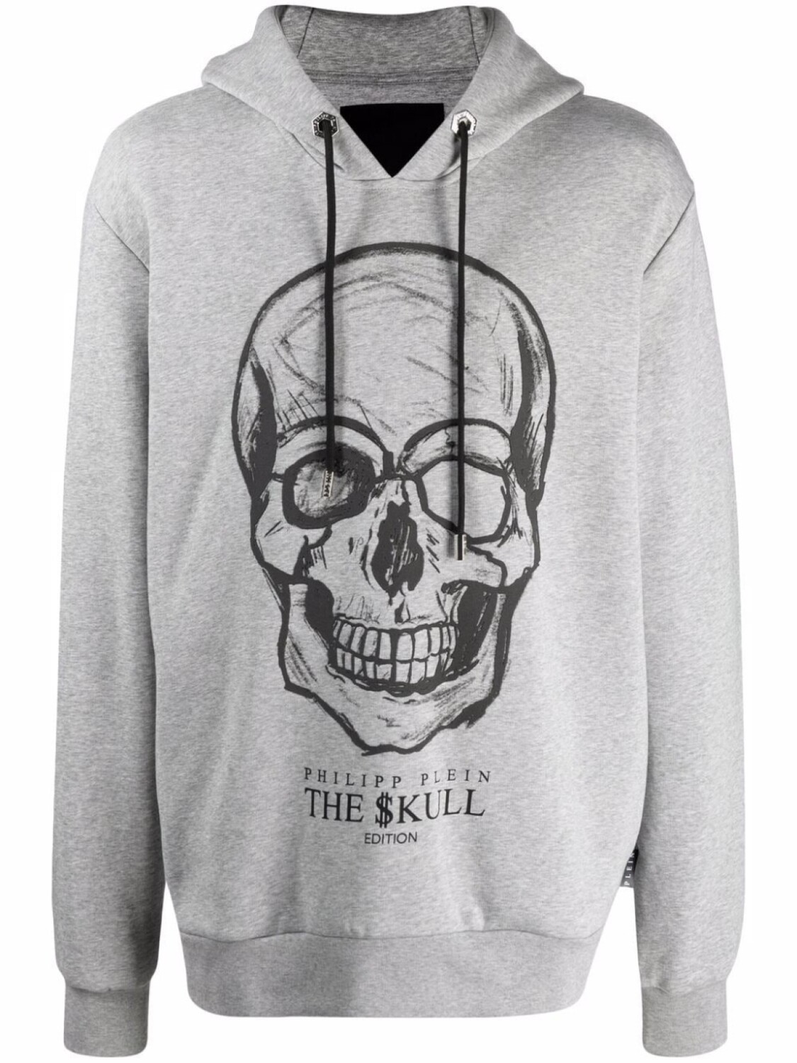 

Philipp Plein худи с принтом The Skull, серый