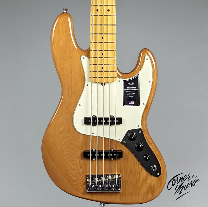 Басс гитара Fender American Professional II Jazz Bass V 2022 - Roasted Pine