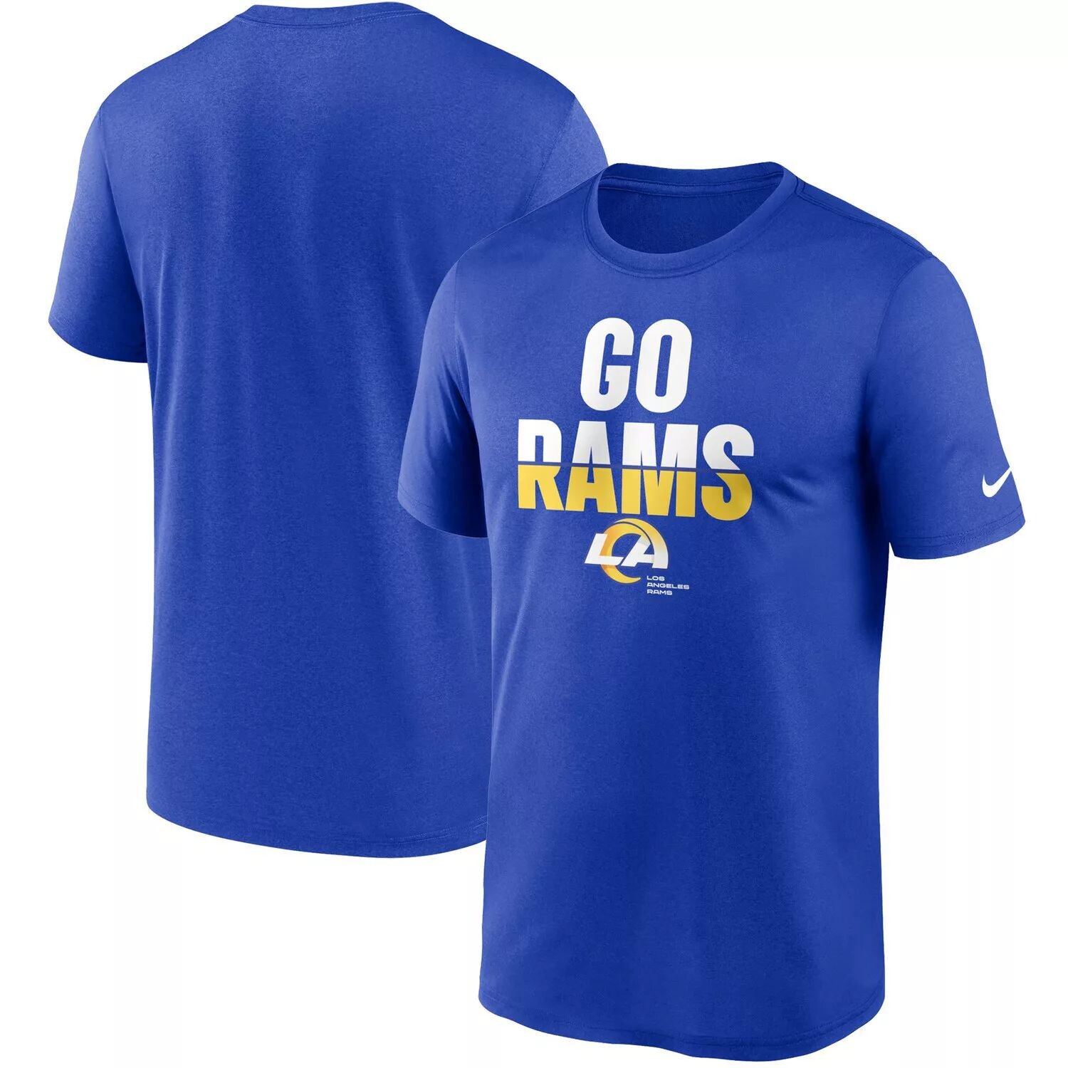 

Мужская футболка с логотипом Royal Los Angeles Rams Legend и местной фразой Nike