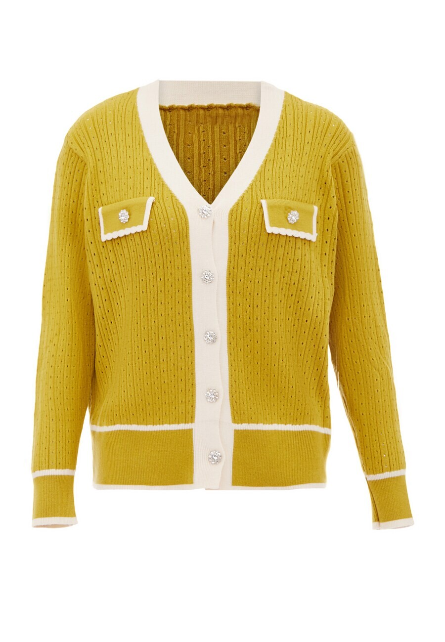 

Кардиган NALLY Knit Cardigan, цвет Mustard