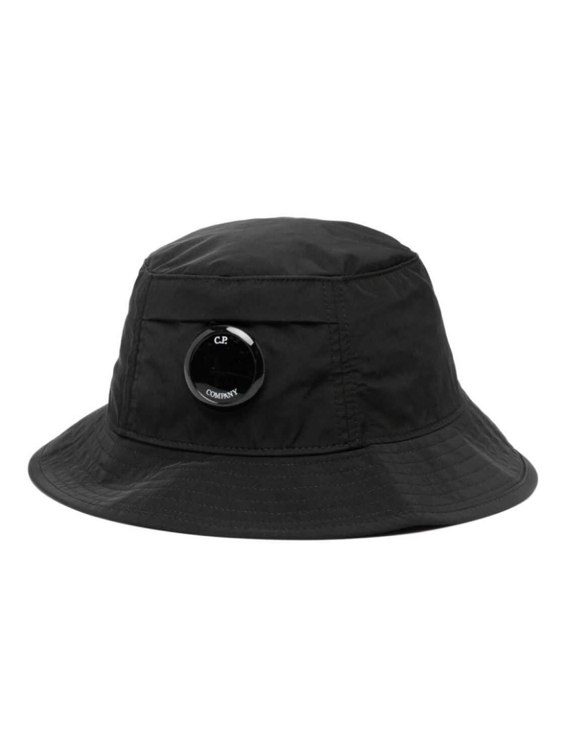 

C.P. Company панама с декором Lens, черный