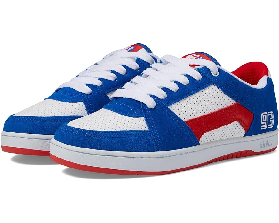 

Кроссовки etnies MC Rap Lo, цвет Blue/Red/White