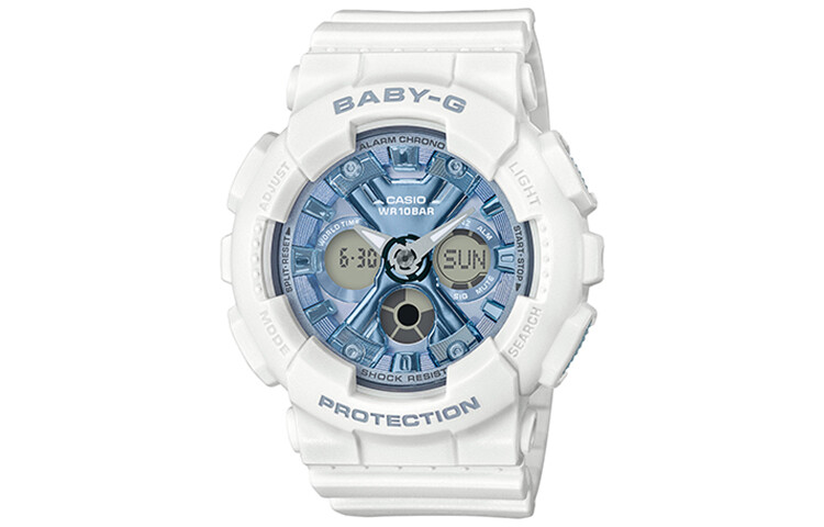 

Женские часы CASIO BABY-G, Синий/Белый