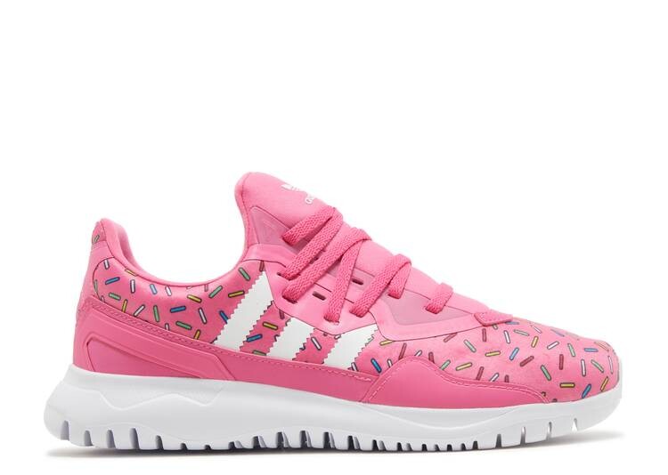 

Кроссовки Adidas THE SIMPSONS X ORIGINAL FLEX J 'DONUTS', розовый