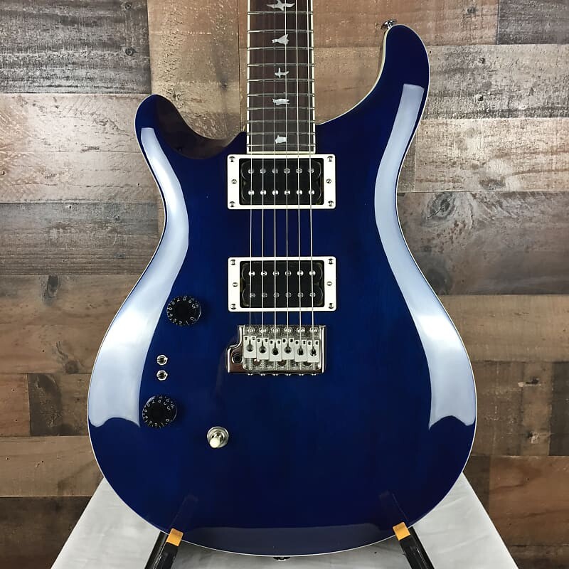 

Электрогитара PRS SE Standard 24-08 Left-Handed Electric Guitar Translucent Blue, Gig Bag, 348