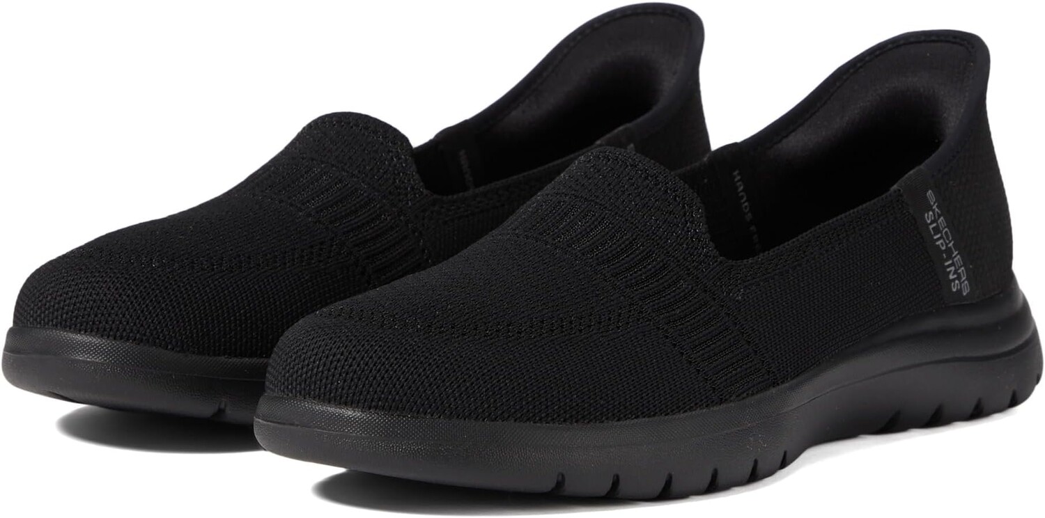 

Кроссовки SKECHERS Performance On-The-Go Flex - Camellia Hands Free Slip-Ins, цвет Black/Black