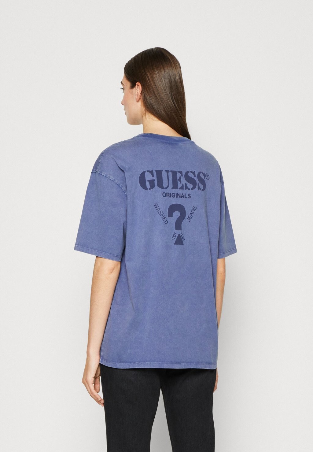 

Футболка с принтом Guess Originals, Синий