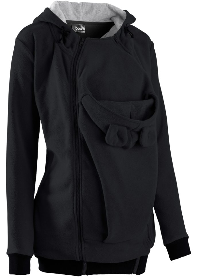 Флисовая куртка для беременных/флисовая куртка Bpc Bonprix Collection, черный