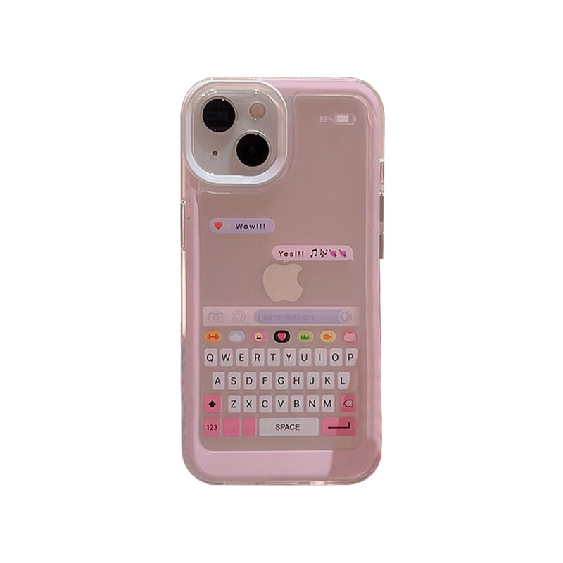 

Чехол для телефона Taowantong Tao Wantong, "Chat interface A4" is transparent - full of anti-fall