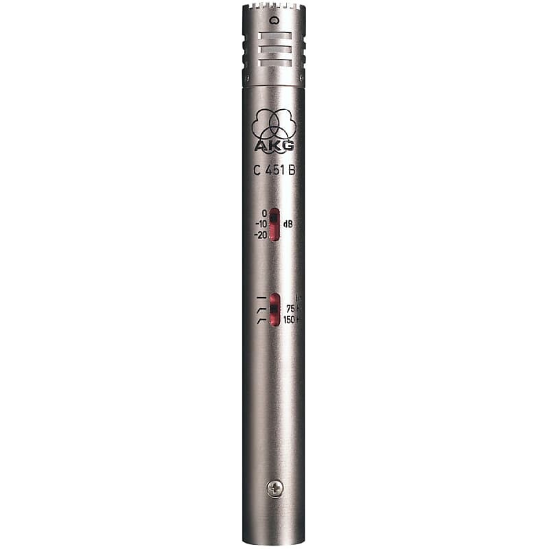 

Конденсаторный микрофон AKG C451B Small Diaphragm Cardioid Condenser Microphone