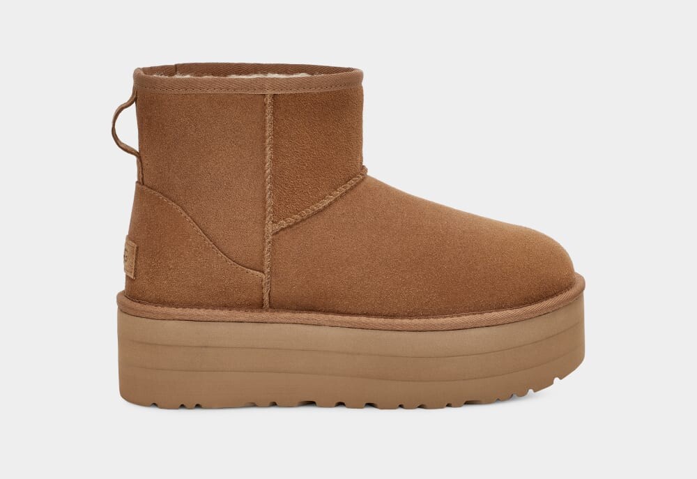 

Классические ботинки Classic Mini Platform UGG, коричневый