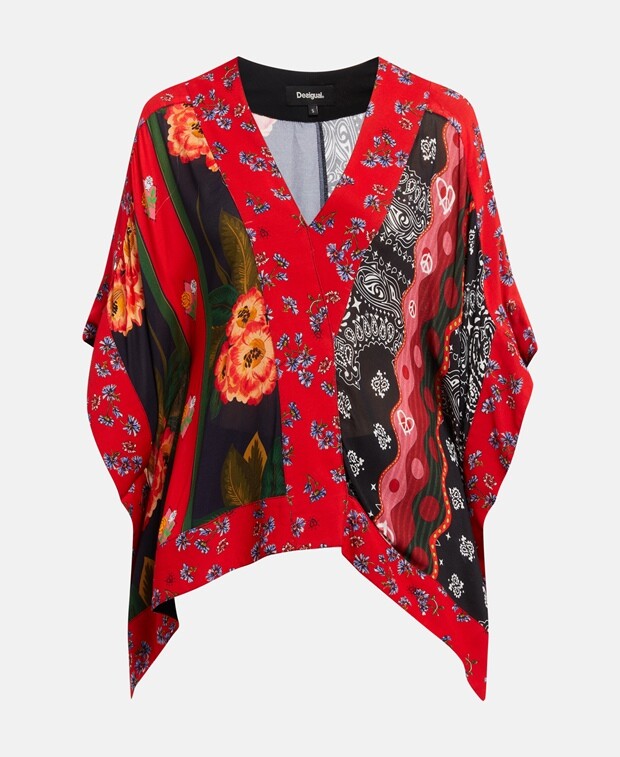 

Туника Desigual, красный