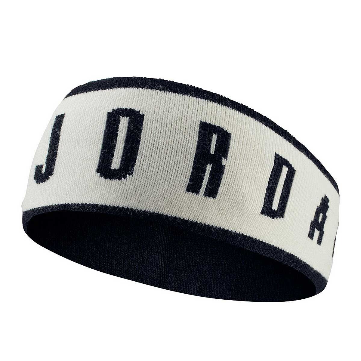 

Двусторонняя бесшовная вязаная повязка на голову Jordan, цвет Creme Weiß/Schwarz/Beige