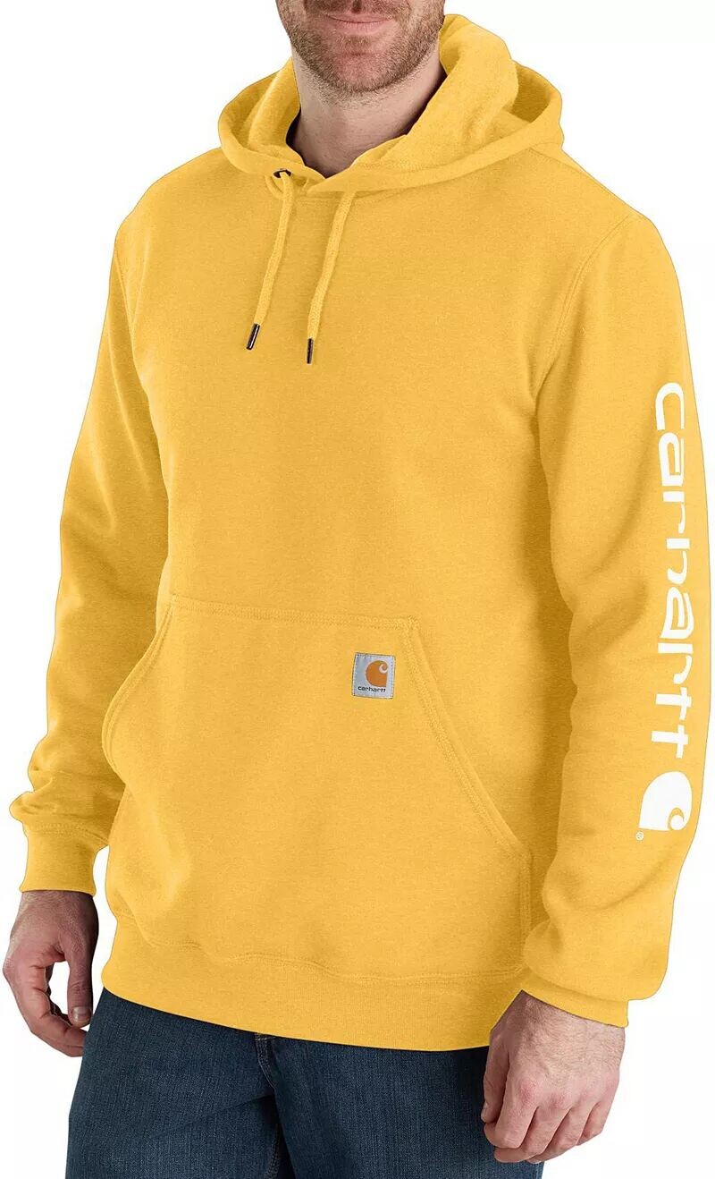 

Мужская толстовка с рисунком и логотипом Carhartt на рукавах