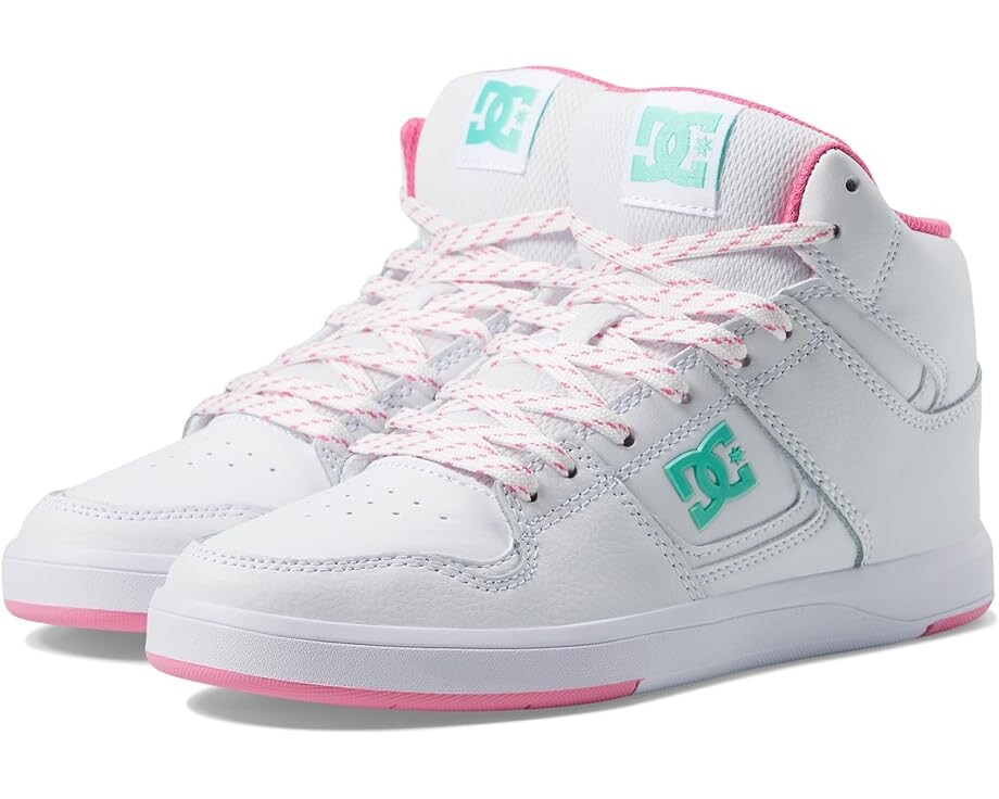 

Кроссовки DC Cure High-Top, цвет White/Pink/Turquoise