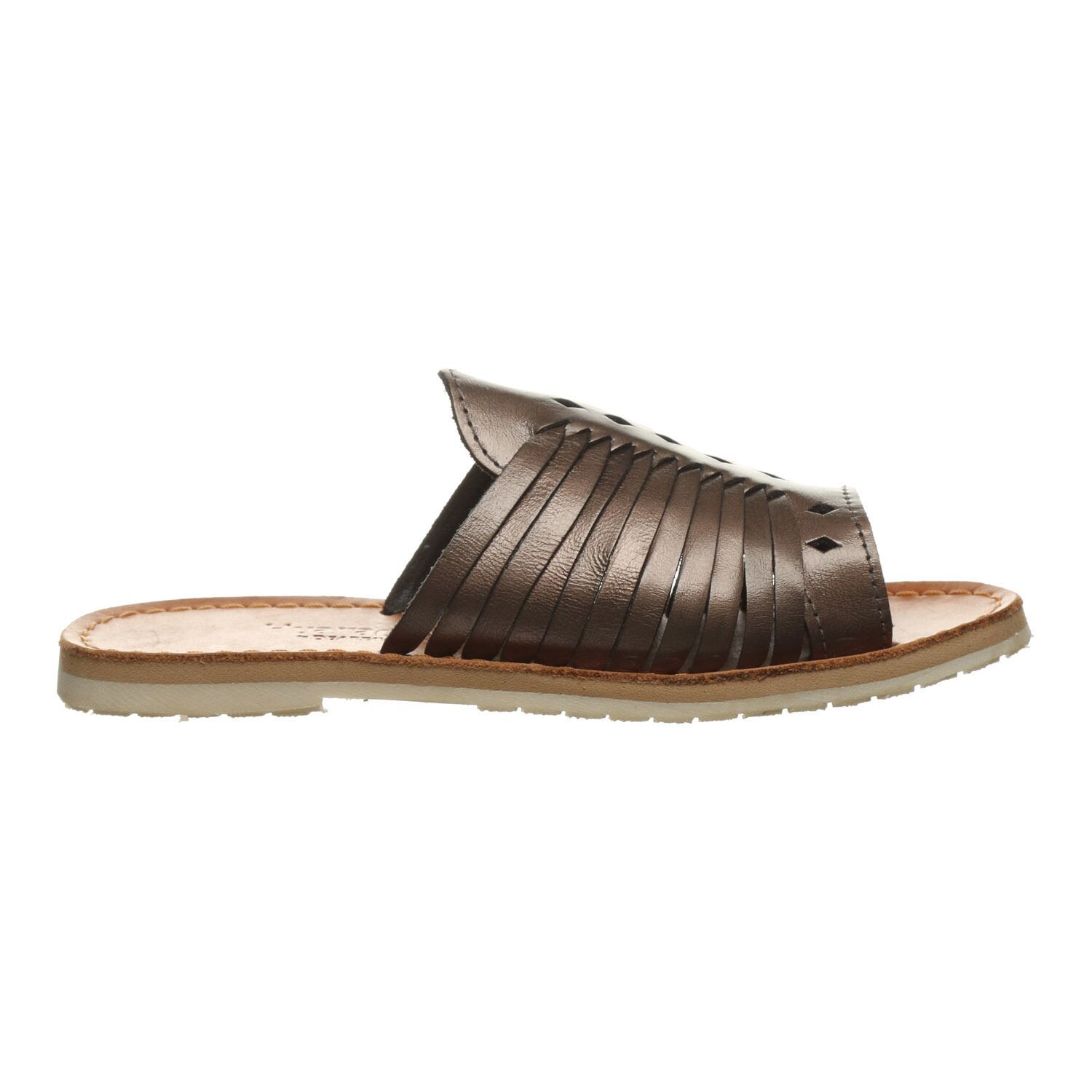

Женские кожаные шлепанцы Bearpaw Rosa Bearpaw, серебряный