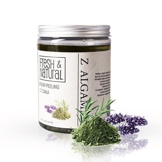 

Сахарный скраб для тела с водорослями, 1000 г Fresh&natural
