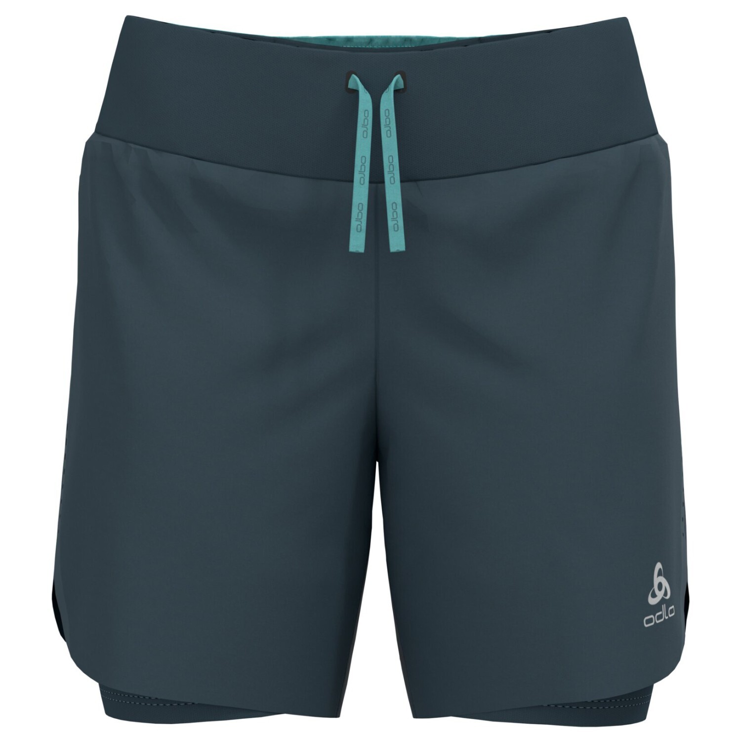 

Шорты для бега Odlo Women's 2 in 1 Short X Alp Trail 6 Inch, цвет Dark Slate