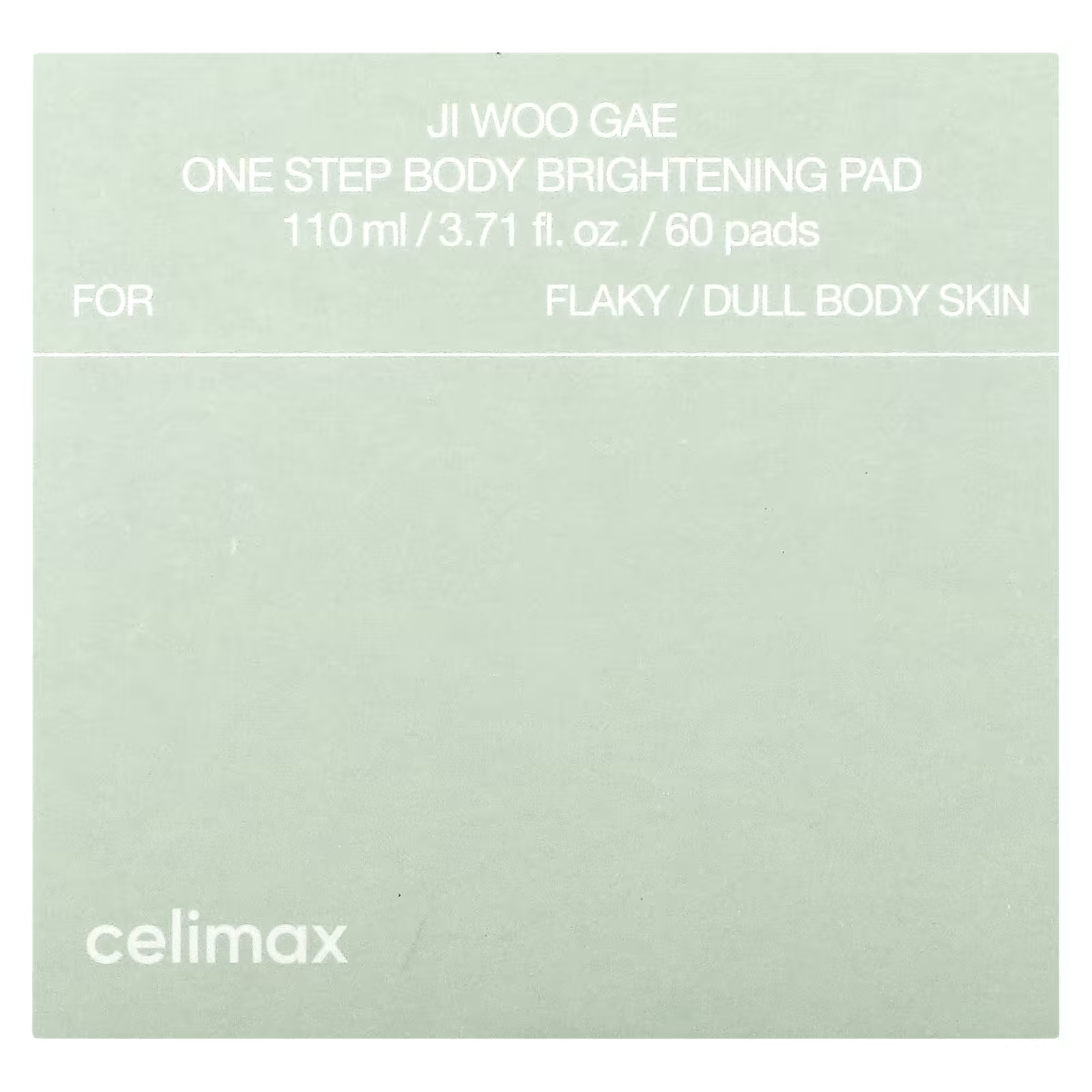 Celimax pad. Celimax Ji Woo Gae one Step body Brightening Pad. Celimax Ji Woo Gae cica BHA Blemish Toner Pad.