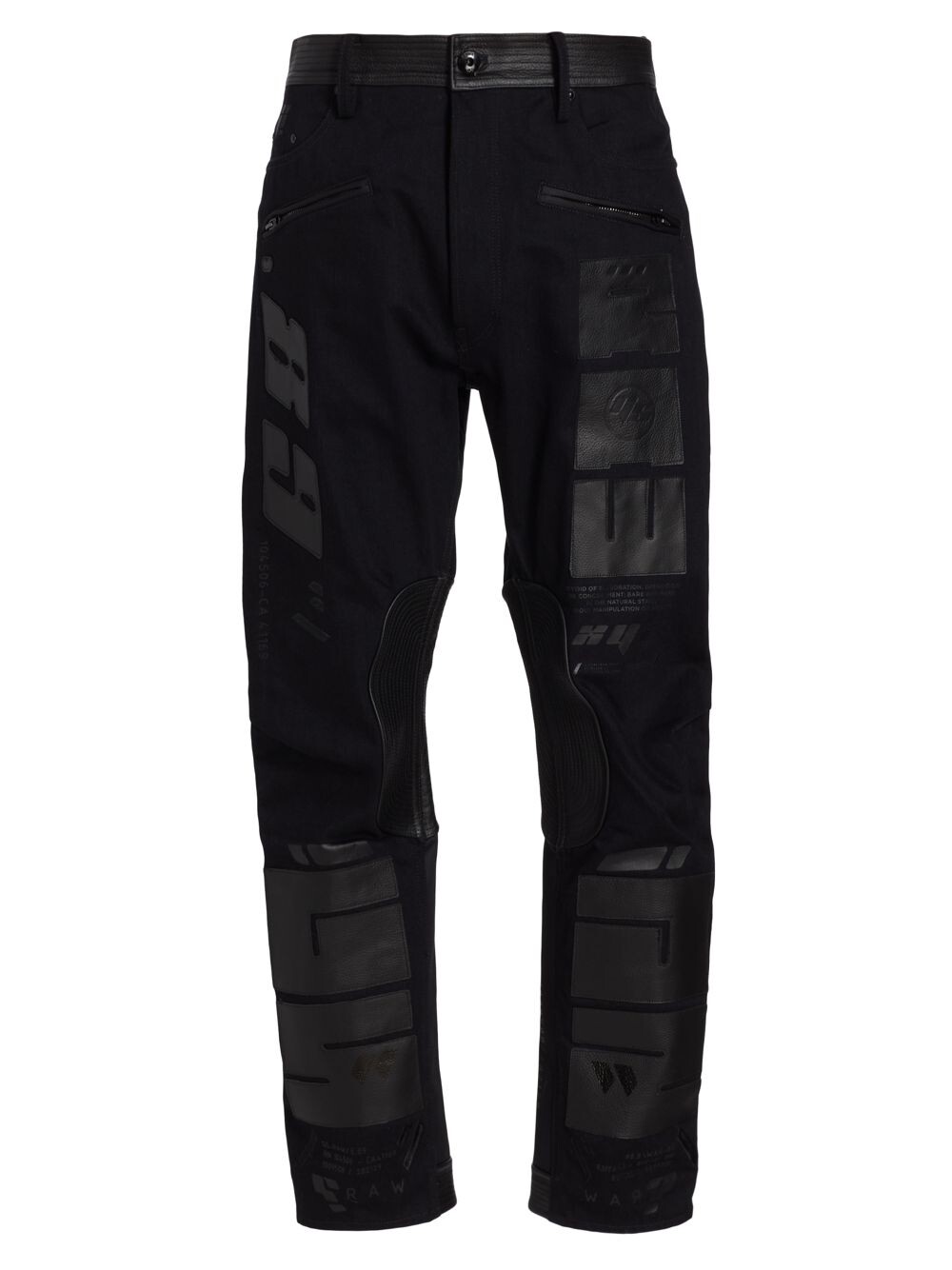 

Джинсовые брюки Extremes с кожаной вставкой G-Star RAW