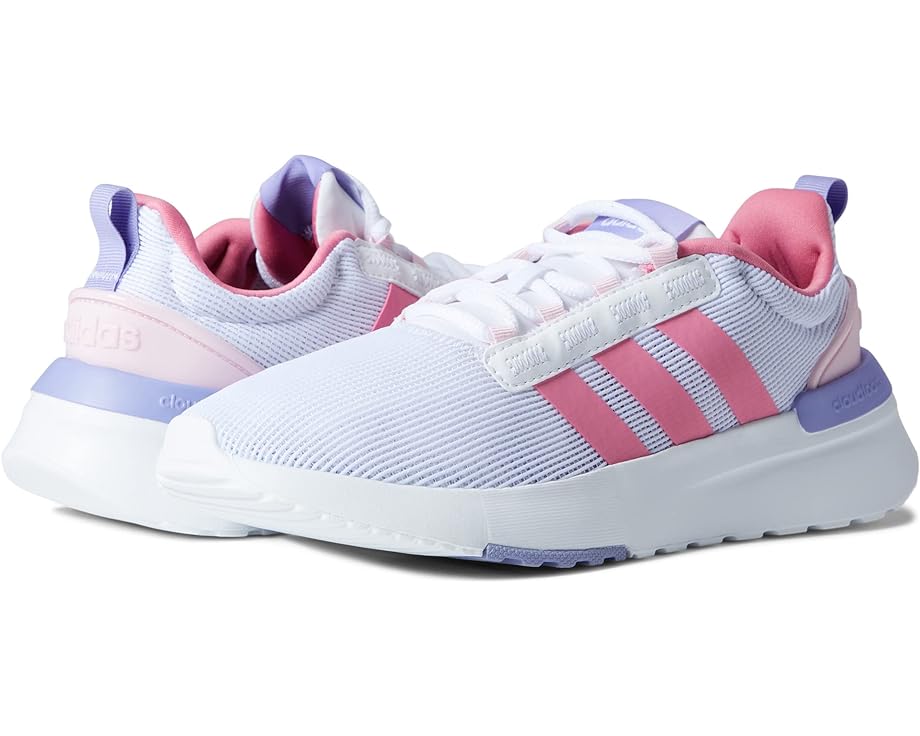 Кроссовки Adidas Racer TR21 Running Shoes, цвет White/Rose Tone/Clear Pink