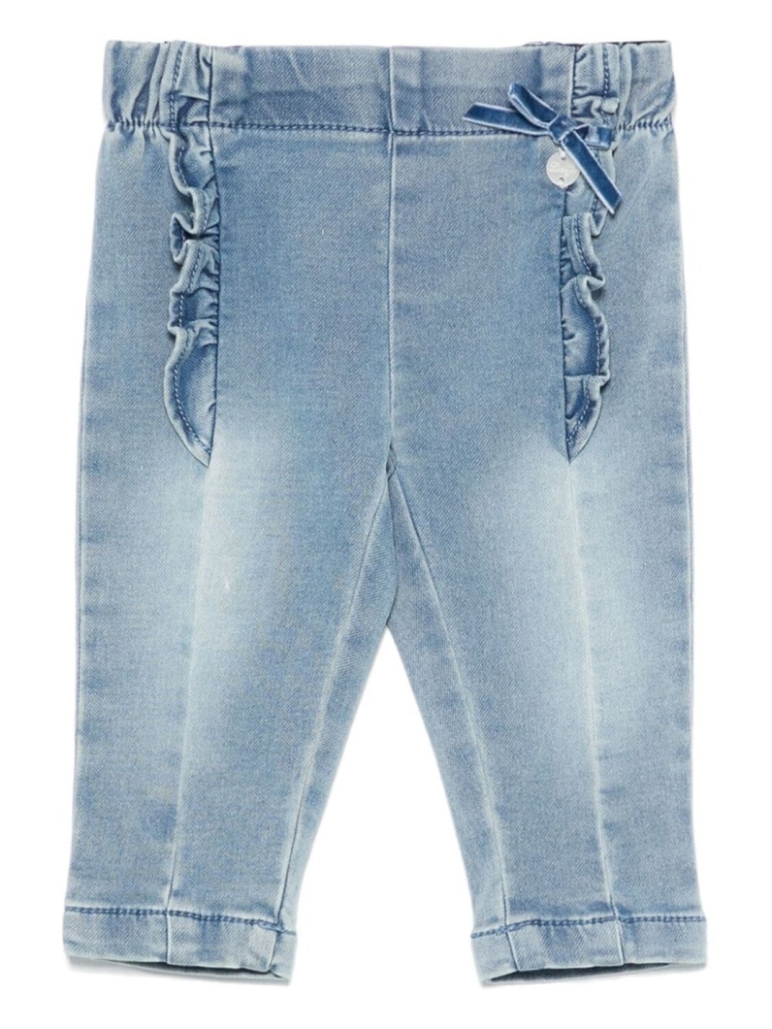 

Liu Jo Kids джинсы с оборками, синий