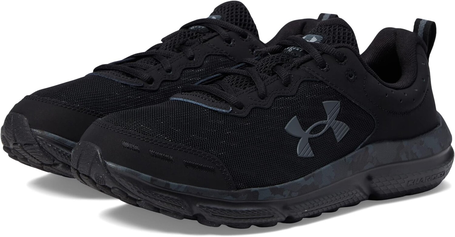 

Кроссовки Charged Assert 10 Under Armour, цвет Black/Black/Pitch Gray