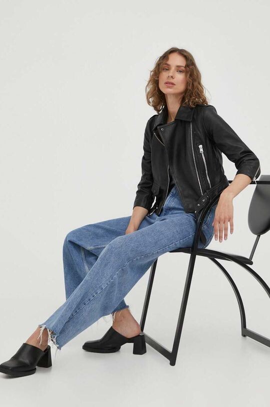 

Мотоциклетная куртка Brookes Biker AllSaints, черный