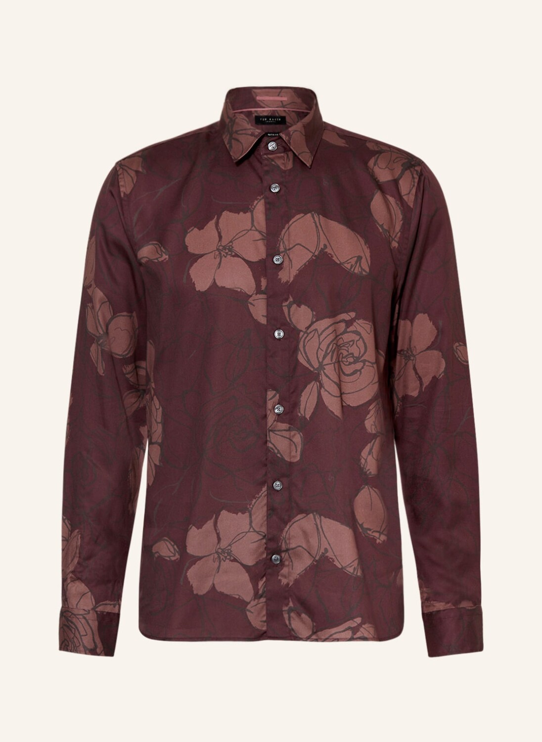 

Рубашка TED BAKER BOBBIO Regular Fit, розовый