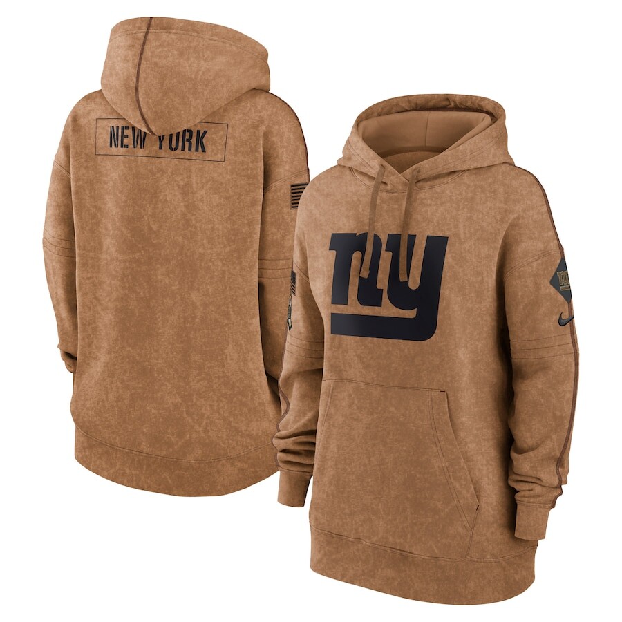 

Пуловер с капюшоном Nike New York Giants, коричневый