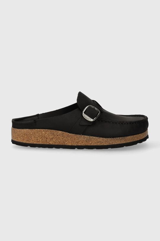 

Замшевые шлепанцы Birkenstock, черный