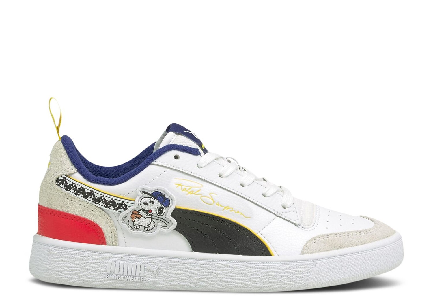 

Кроссовки Puma Peanuts X Ralph Sampson Jr 'Snoopy - White Grey', белый