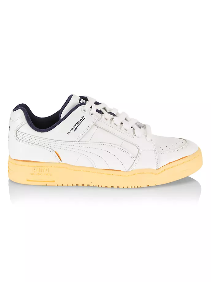 

Замшевые низкие кеды Slipstream Puma, белый