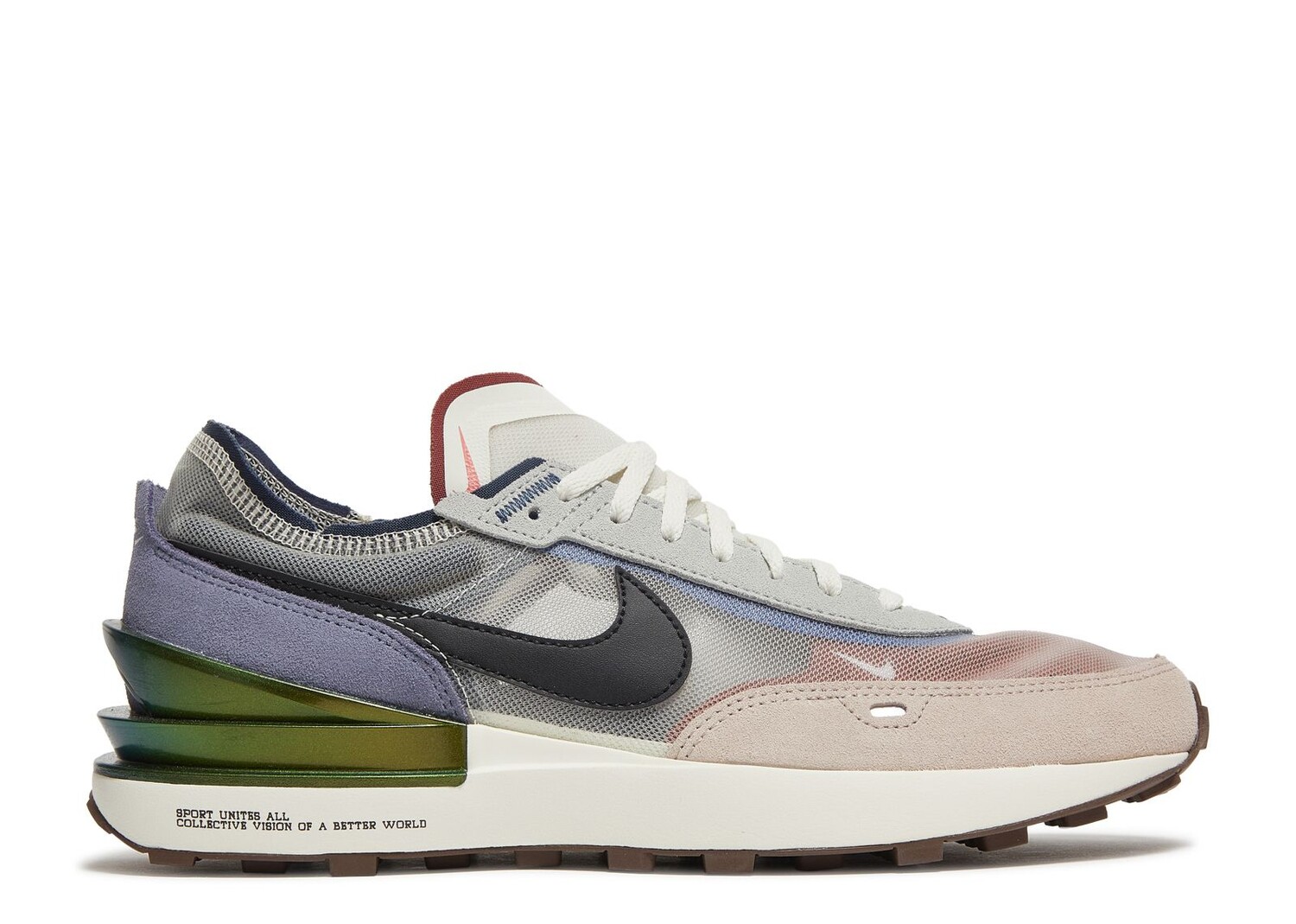 

Кроссовки Nike Waffle One 'The Great Unity', разноцветный