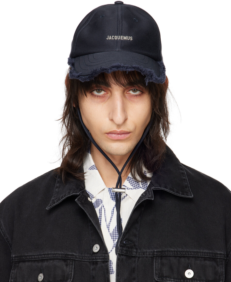

Темно-синяя кепка Les Sculptures 'La casquette Artichaut' Jacquemus