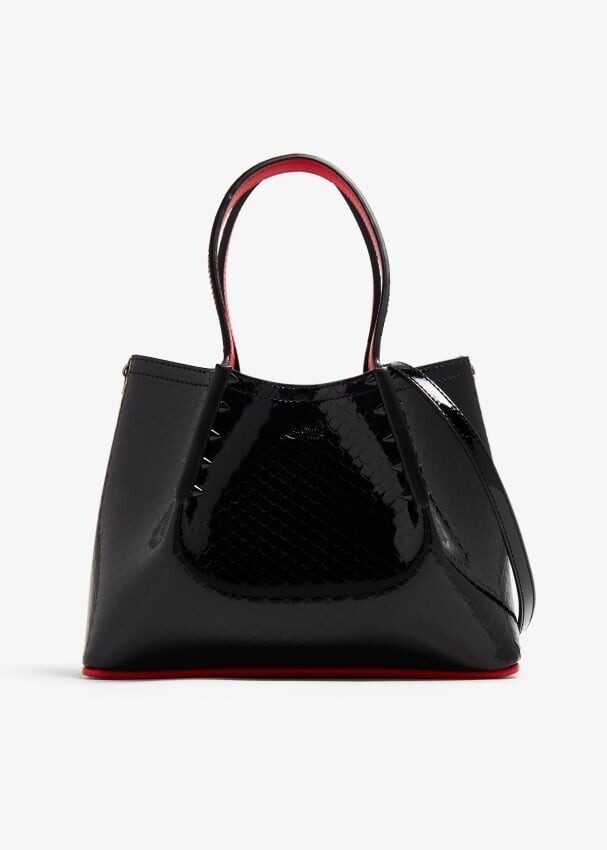 

Сумка-тоут Christian Louboutin Cabarock Mini, черный