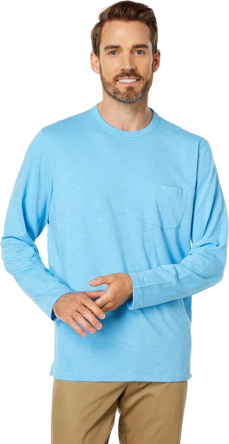 

Bali Beach Crew с длинными рукавами Tommy Bahama, цвет Blue Sky