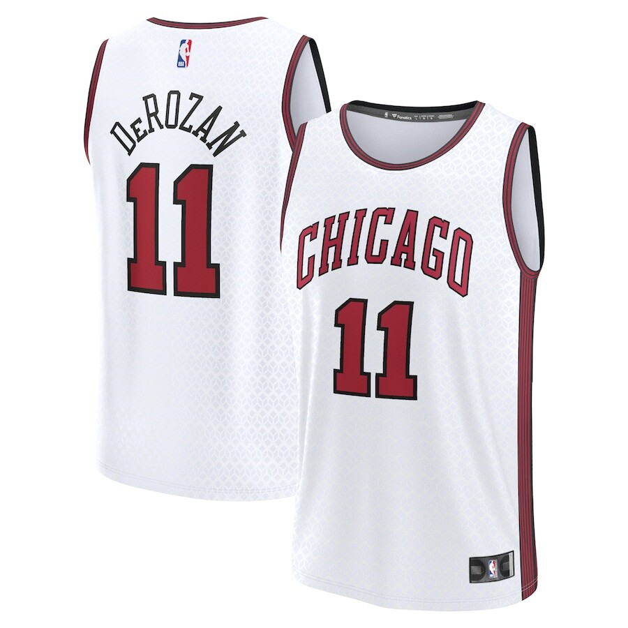 

Джерси Fanatics Branded Chicago Bulls, белый