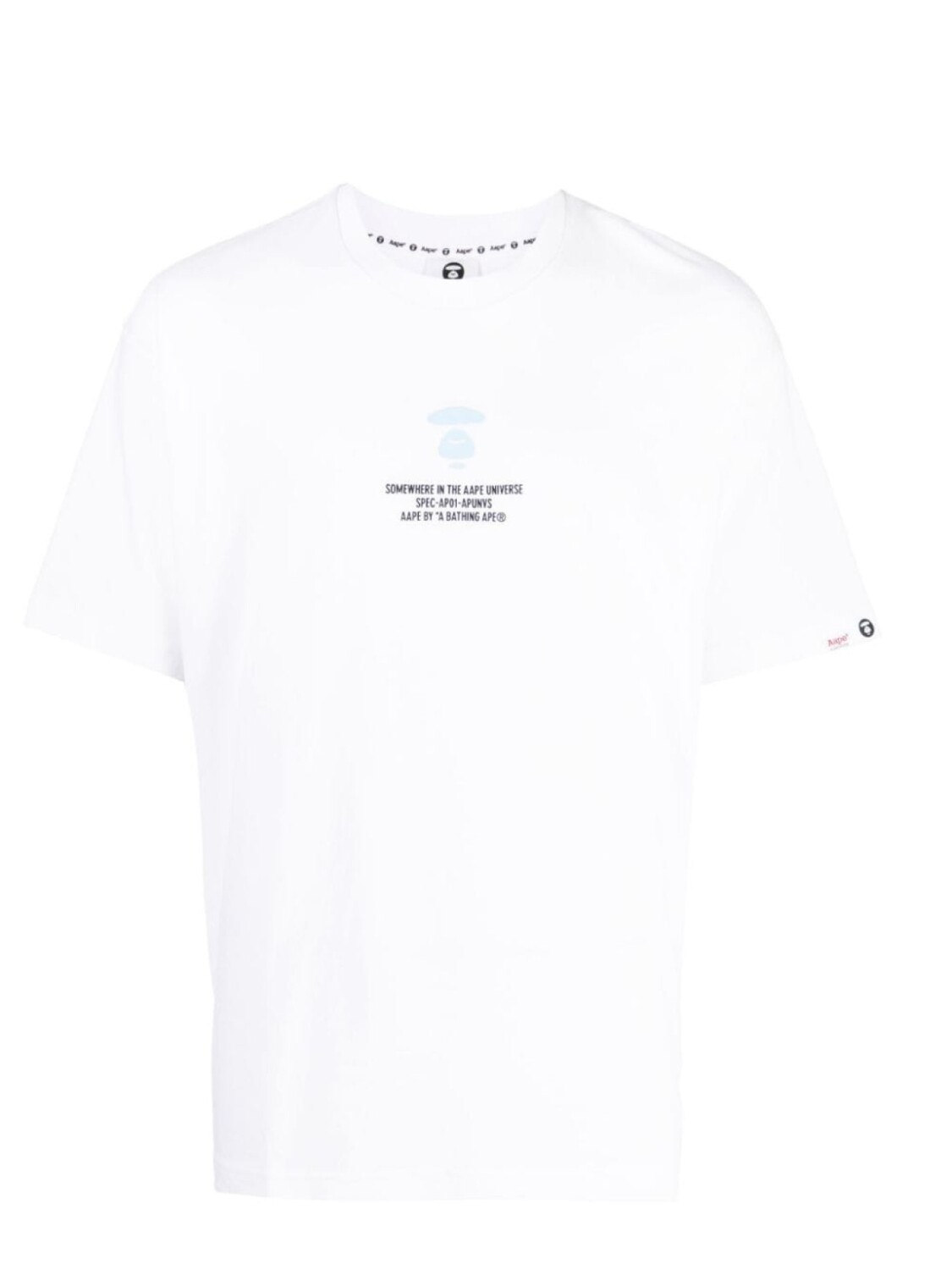 

A Bathing Ape футболка с логотипом, белый