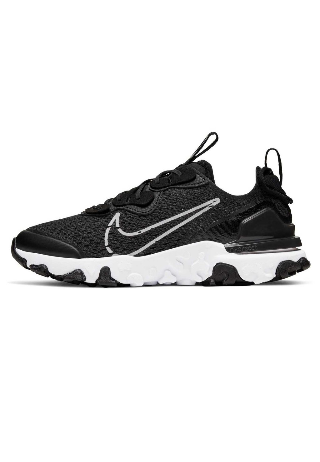 Низкие кроссовки Nike React Vision Unisex Nike, цвет black/black/white кроссовки nike sportswear react vision unisex black anthracite