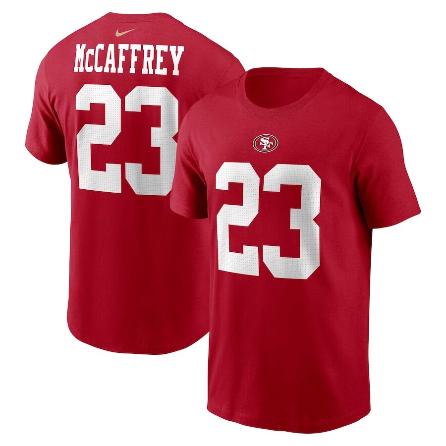 

Футболка с именем и номером Nike San Francisco 49Ers, алый