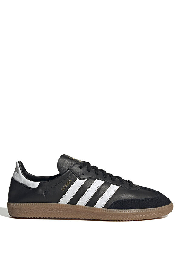

Черные мужские кожаные кроссовки samba decon Adidas