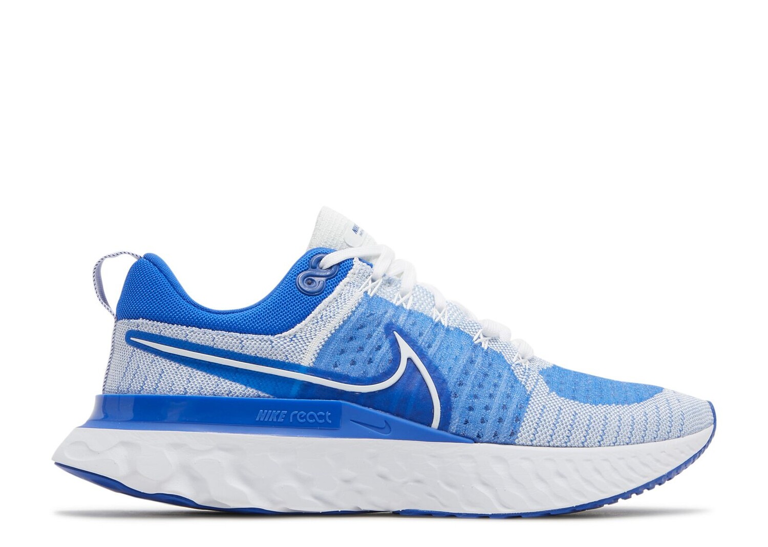 

Кроссовки Nike React Infinity Run Flyknit 2 'White Hyper Royal', синий