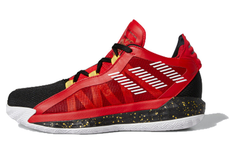 

Adidas Dame 6 Gca красный/черный/желтый