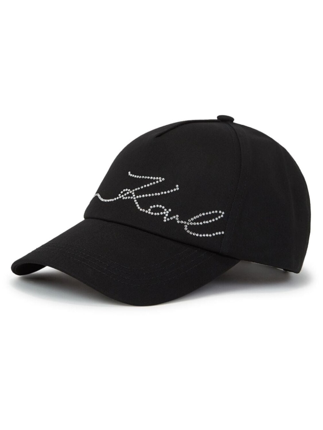 Кепка K/Signature со стразами Karl Lagerfeld, черный