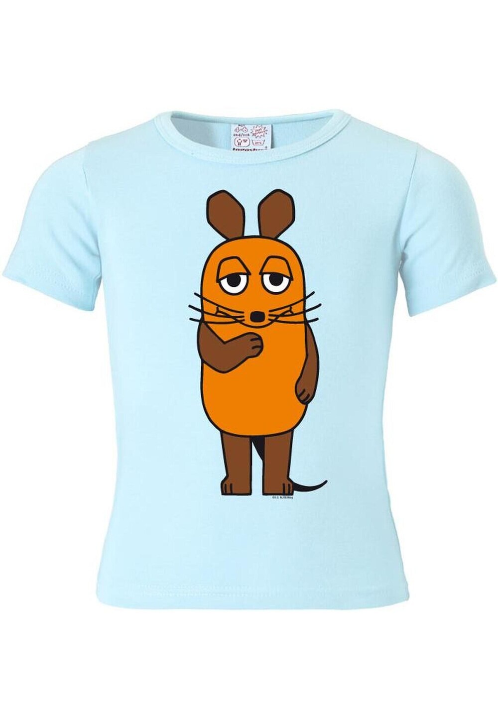 

Футболка Logoshirt, светло-синий