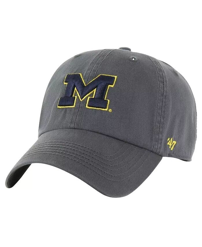 

Мужская темно-серая приталенная шляпа Michigan Wolverines Classic Franchise Legacy '47 Brand, мультиколор