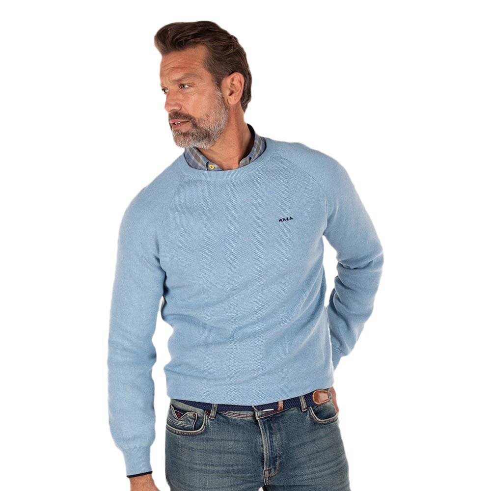 

Свитер Nza New Zealand Alph round neck, синий