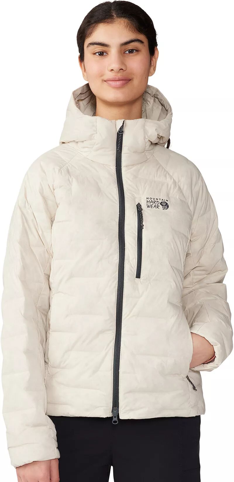 Женская эластичная куртка с капюшоном Mountain Hardwear