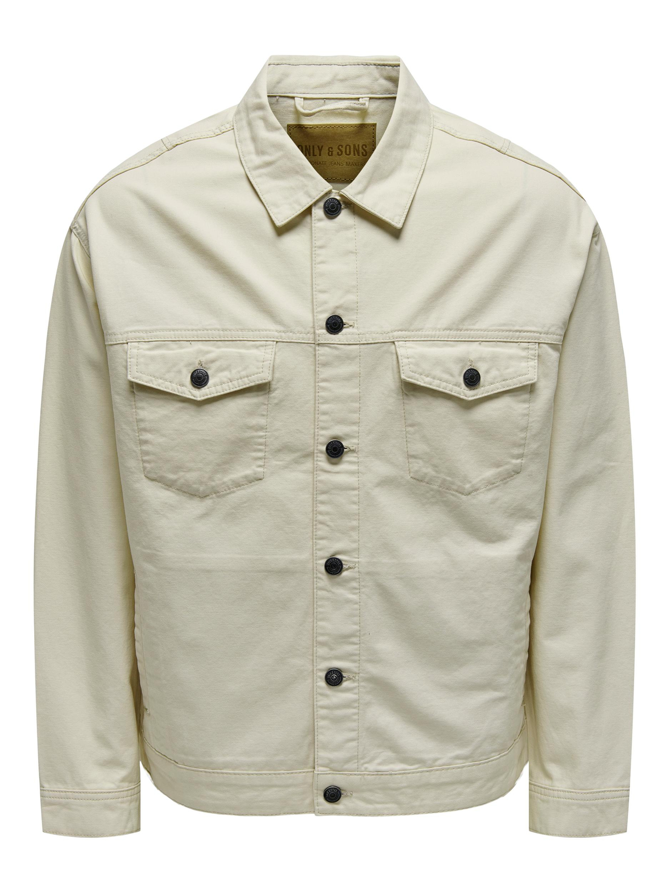 Куртка ONLY Hemd Jacke Basic Übergangs Shaket mit Taschen ONSEND, бежевый